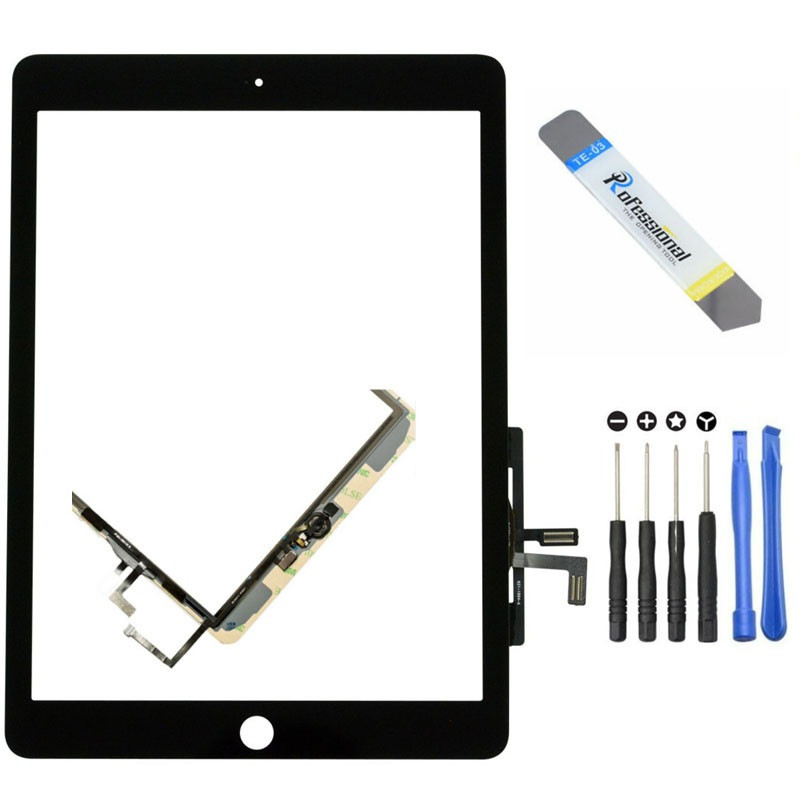 iPad 5 2017 9.7 Digitizer + Touchscreen (schwarz) - Reparaturset iPad 5 2017 9.7 Digitizer + Touchscreen (schwarz) - Reparaturset